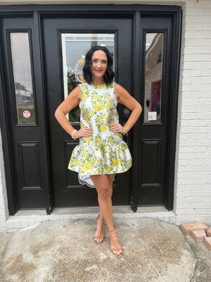 Yellow Rose Dress