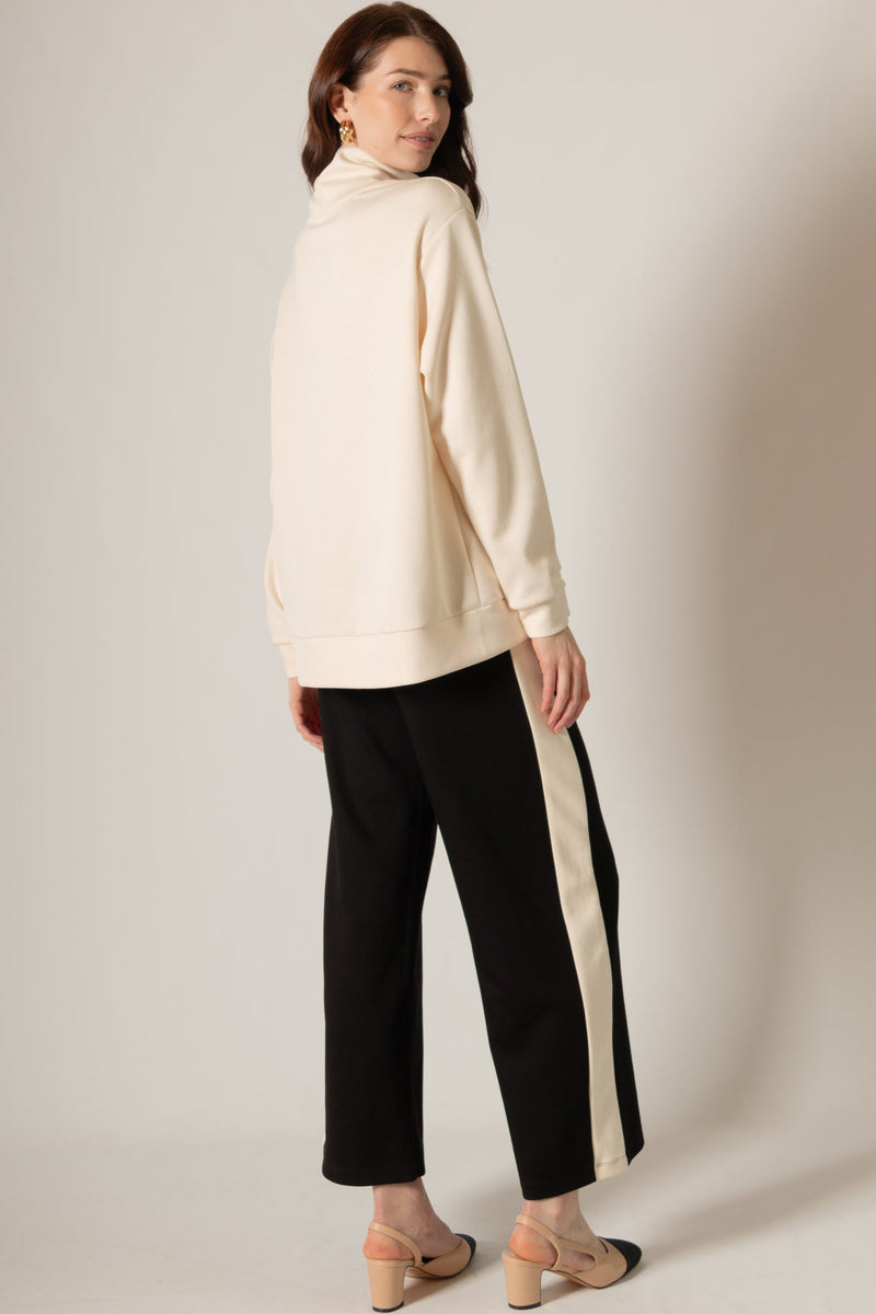 P.CILL Mock Neck Top