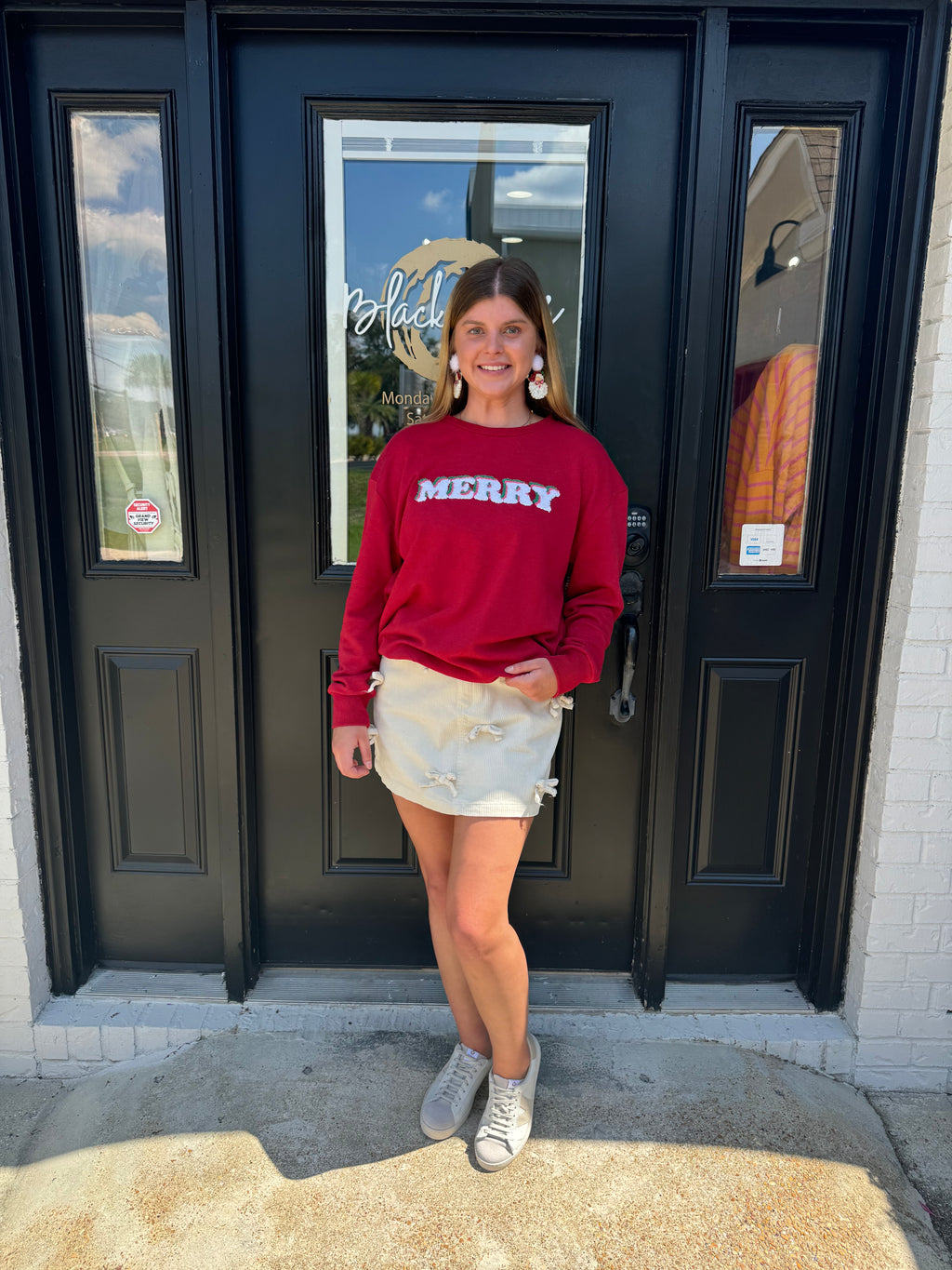 Red&green Merry Sweatshirt