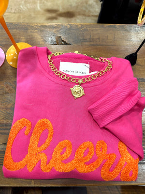 Pink Cheers Sweatshirt