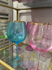 Bubblegum Wine Glasses