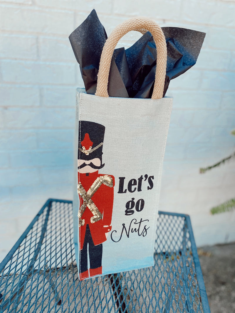 Christmas Wine Totes