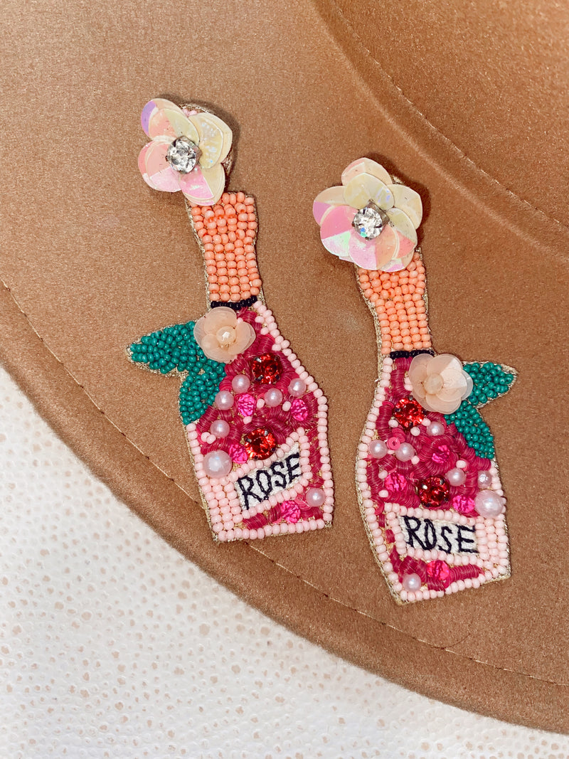 Rosé All Day Earrings