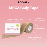 BOOMBA Body Tape Mega Roll