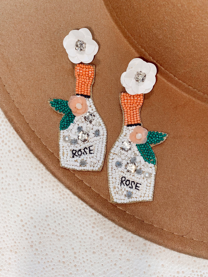 Rosé All Day Earrings